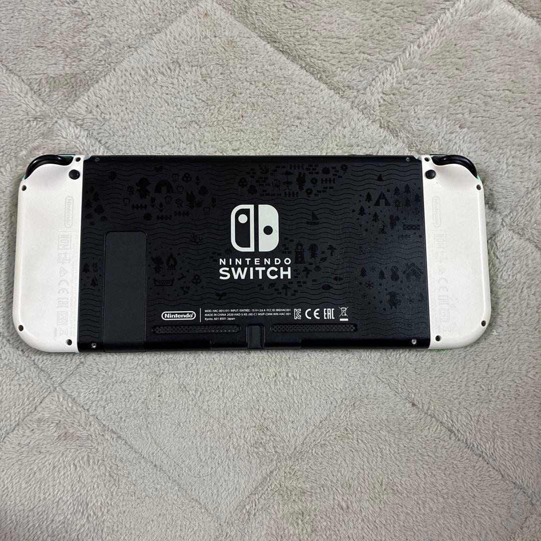 Nintendo Switch 本体 水色/黒 ドック付き