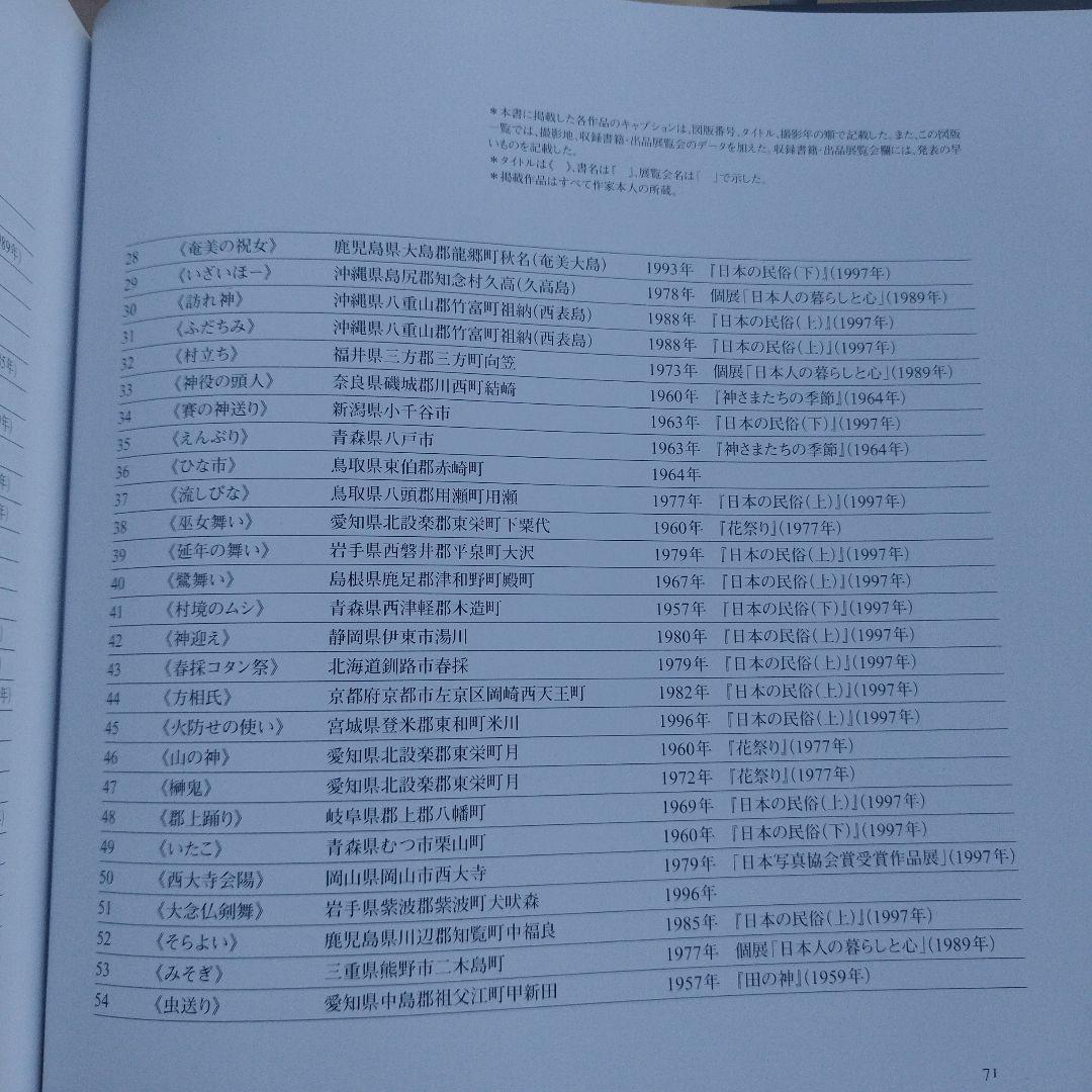 芳賀日出男　1998年初版 71P HC