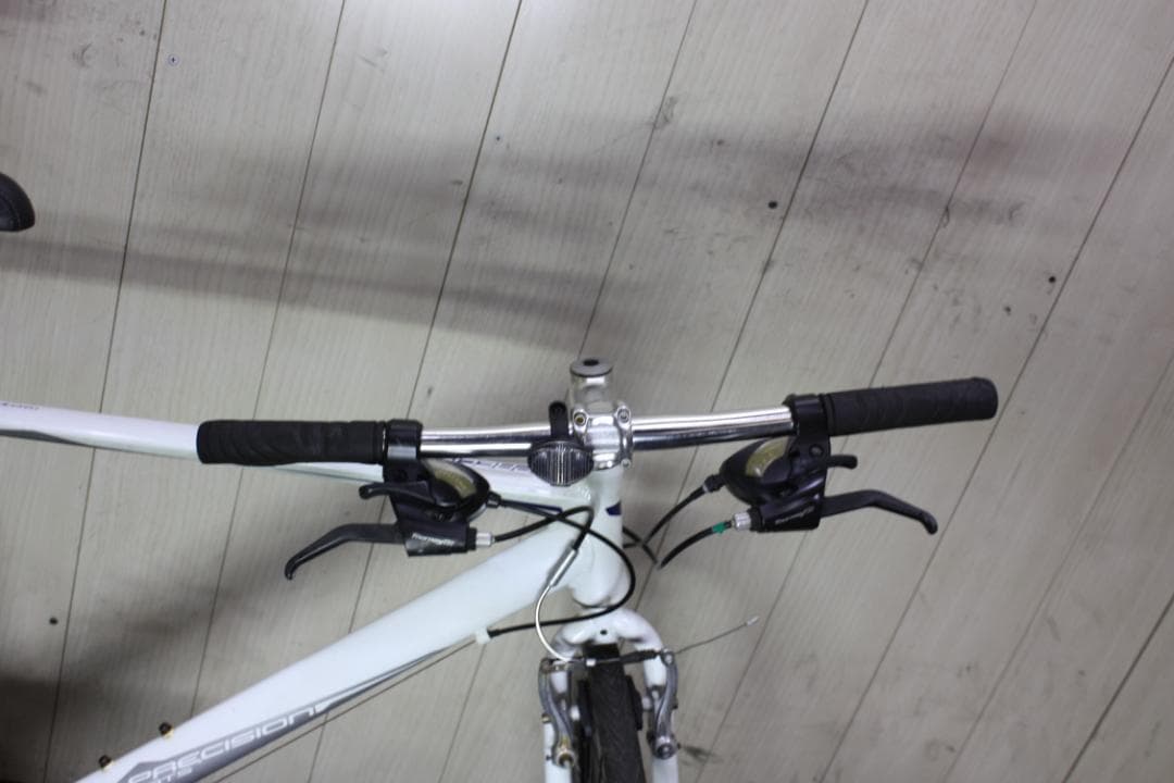 PRECISION SPORT アルミ 24速 510mm クロスバイク 白