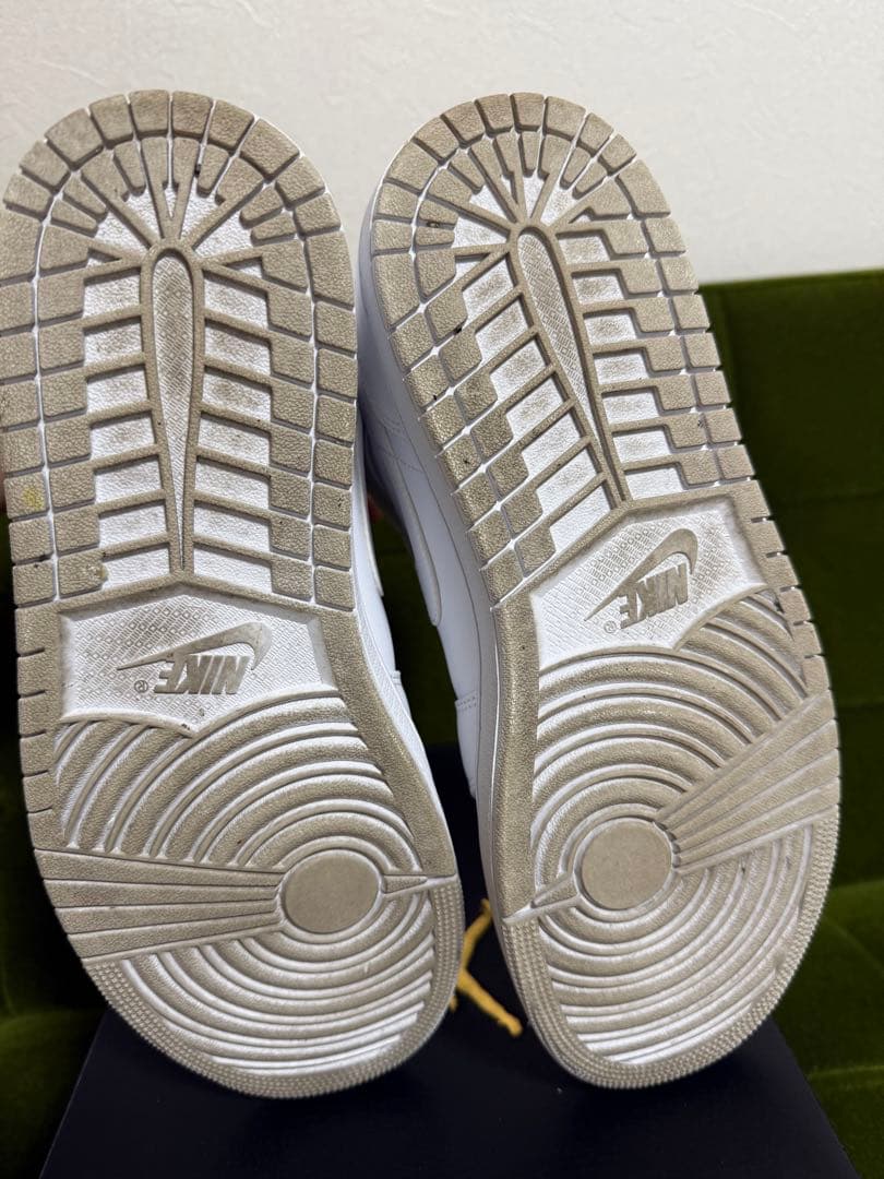 AIR JORDAN 1 MID ホワイト ※28.5cm