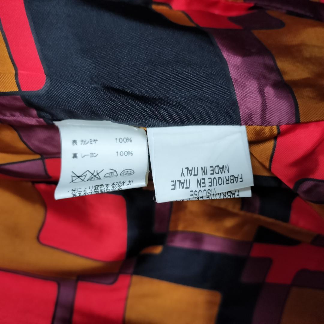 極上JEAN LOUIS SCHERRER ジャンルイシェレル カシミア100％