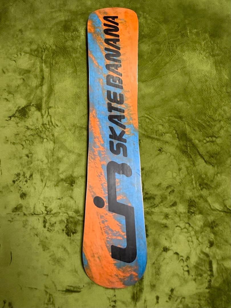 【美品】LIB TECH SKATE BANANA156/FLUX スノーボード
