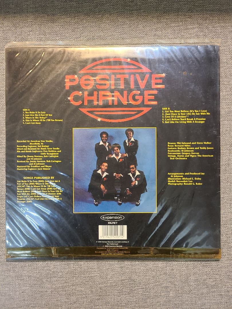 POSITIVE CHANGE LP レコード