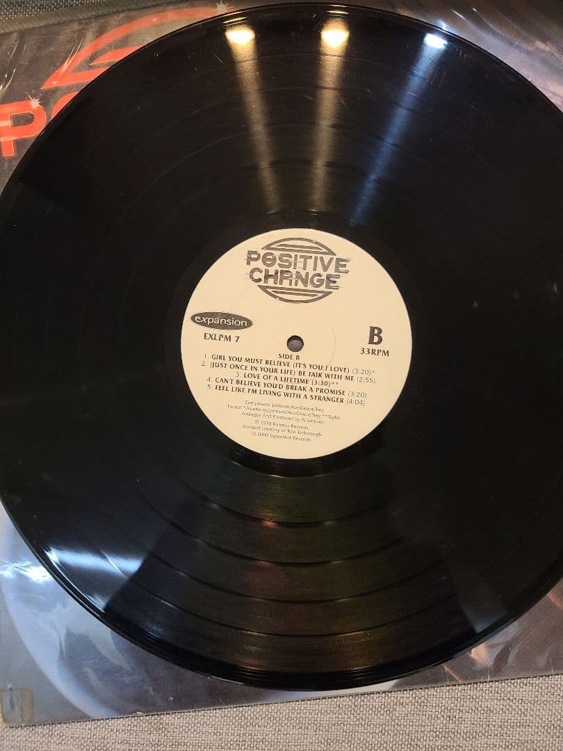 POSITIVE CHANGE LP レコード