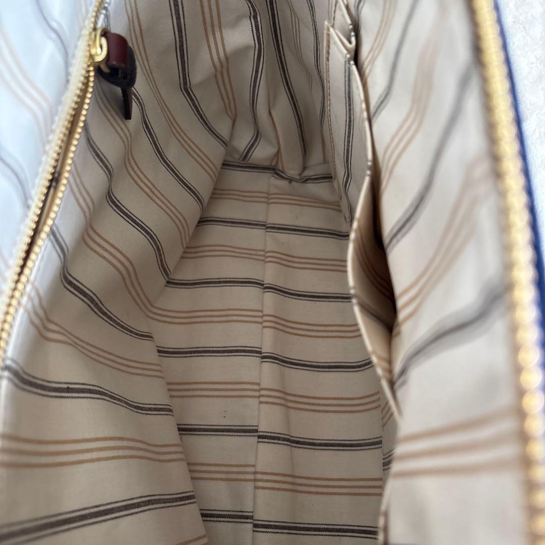 BEERBELLY ビアベリー 2WAY トートバッグ キャンバス×本革