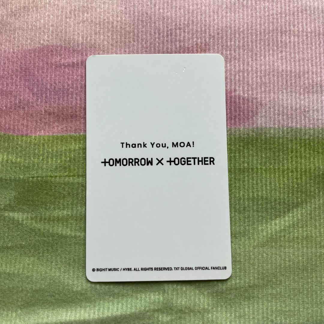 TXT スビン 紹介 特典 ファンクラブ トレカ FC 新規入会 友達