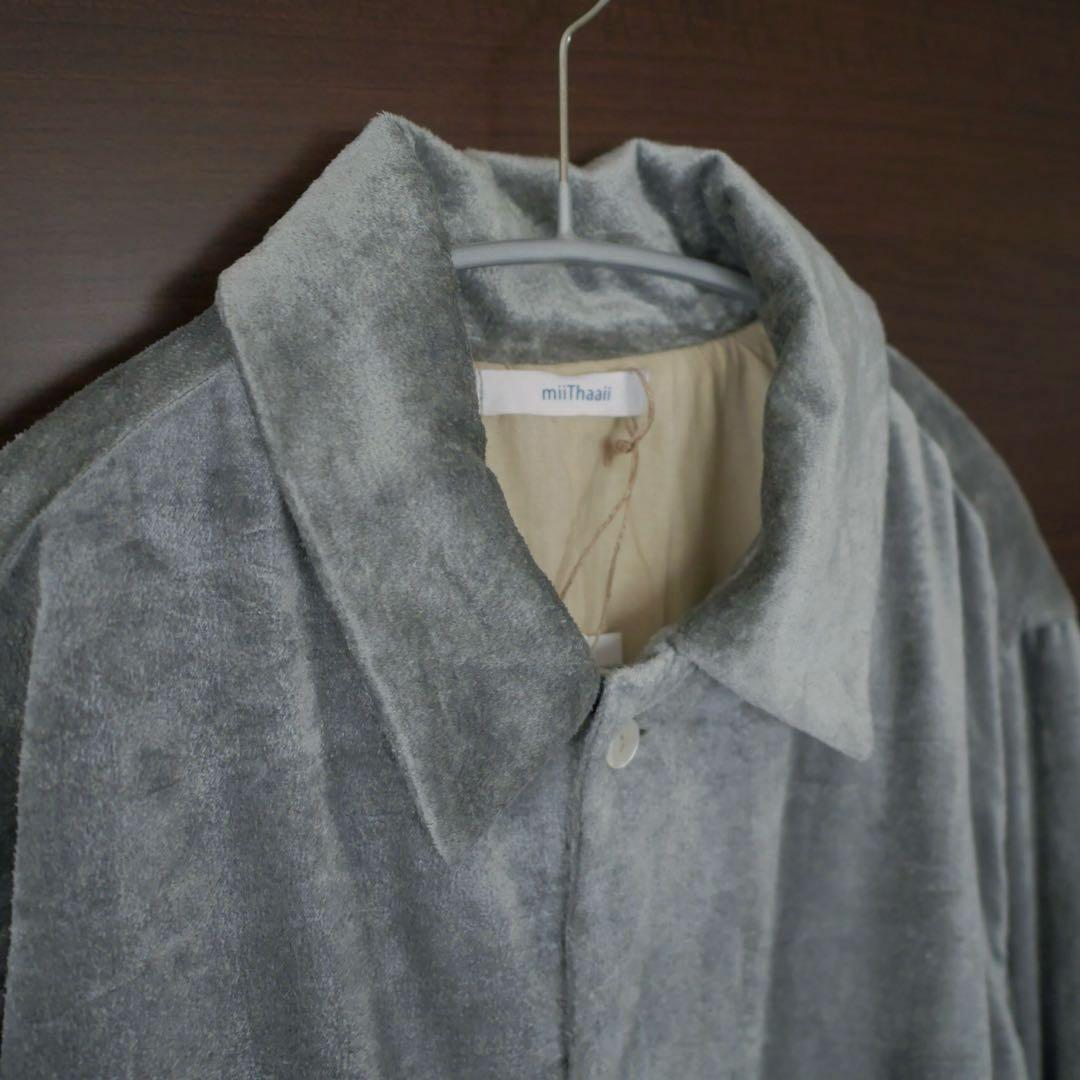 miithaaii カランジャケット クラウドグレー