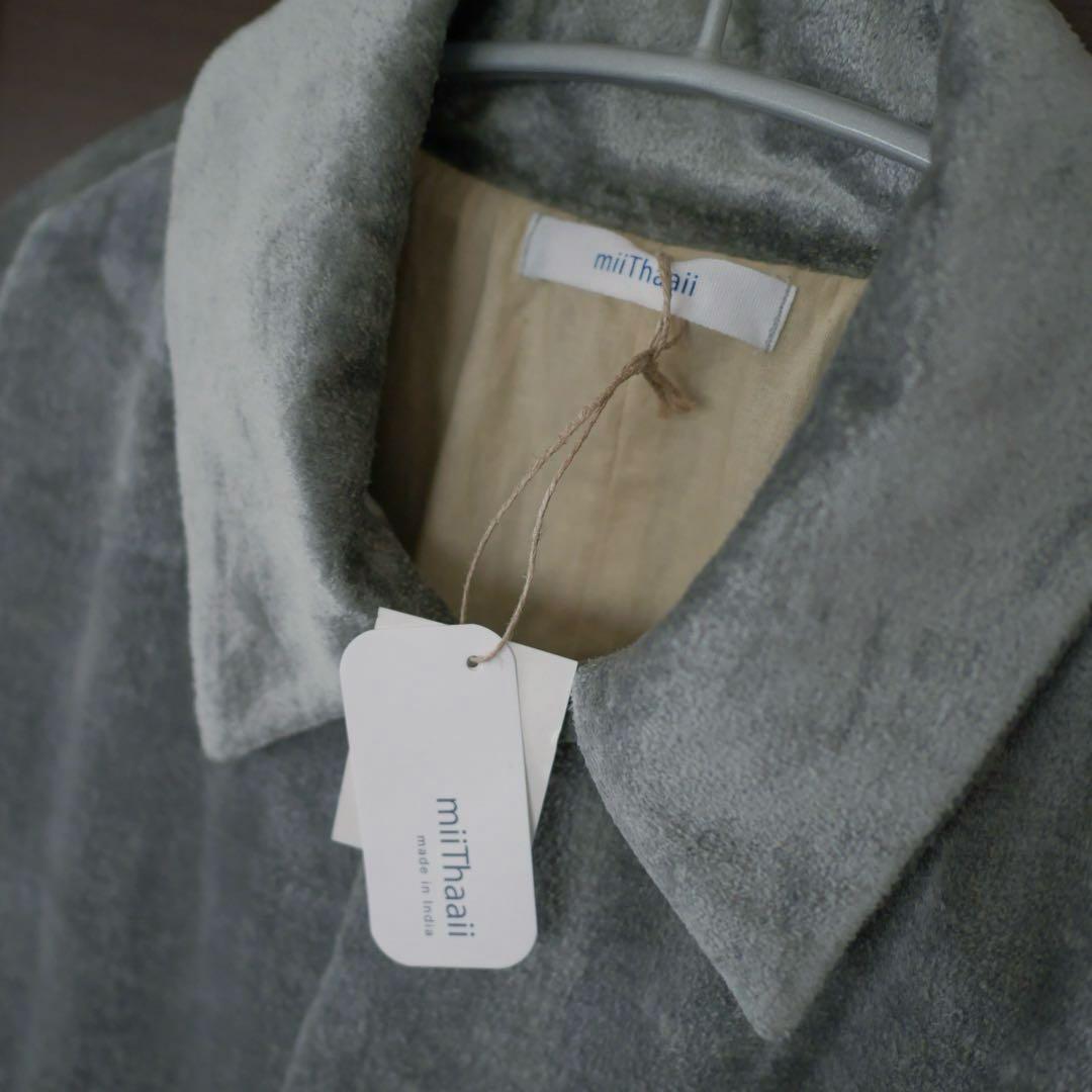 miithaaii カランジャケット クラウドグレー