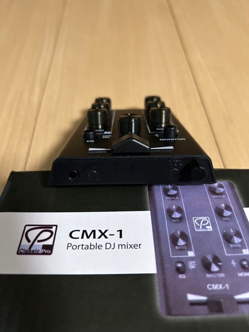 【絶版】【希少】ポータブルDJミキサー Classic Pro CMX-1