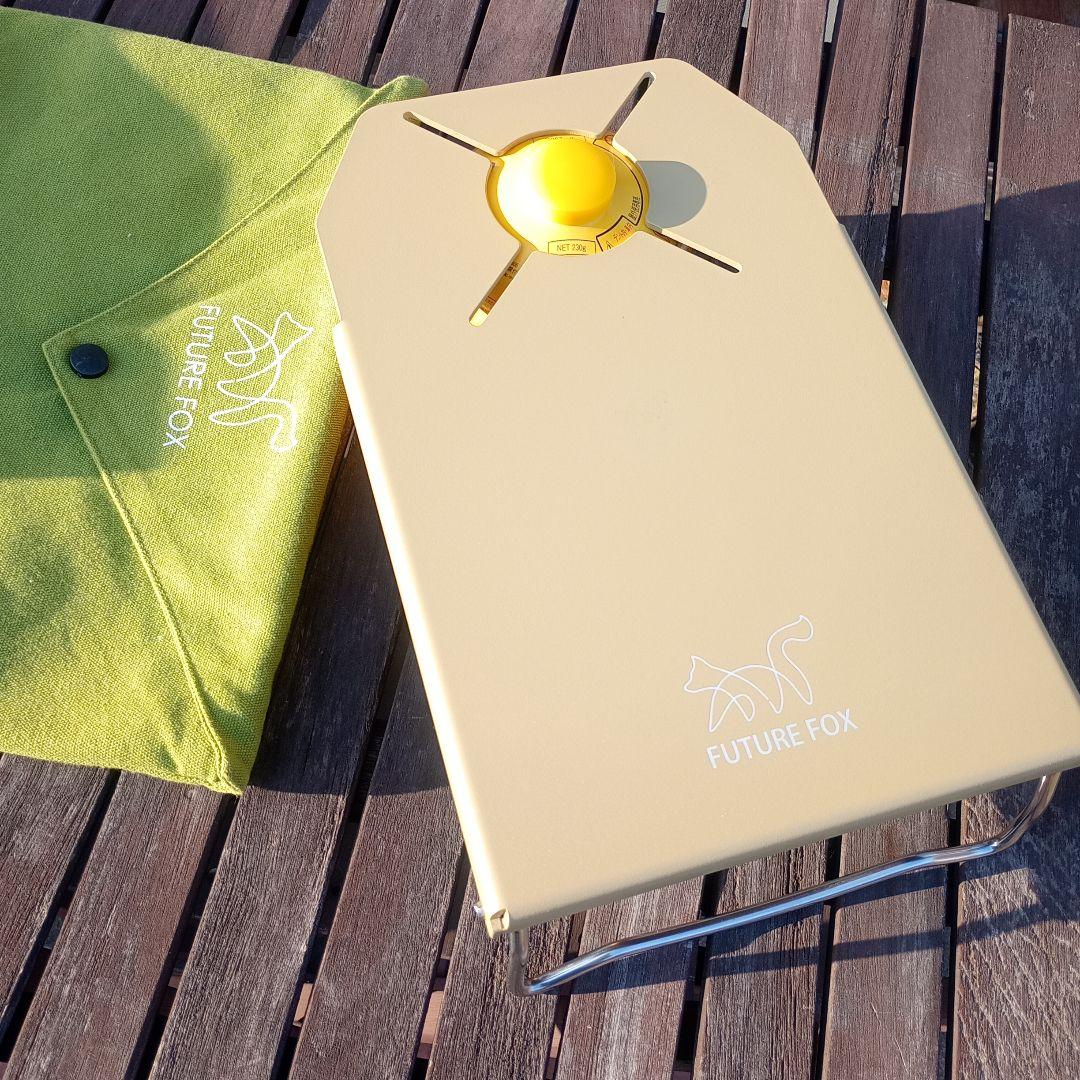 【FUTURE FOX/新品未使用品】 焚き火台 ＆ 遮熱テーブル