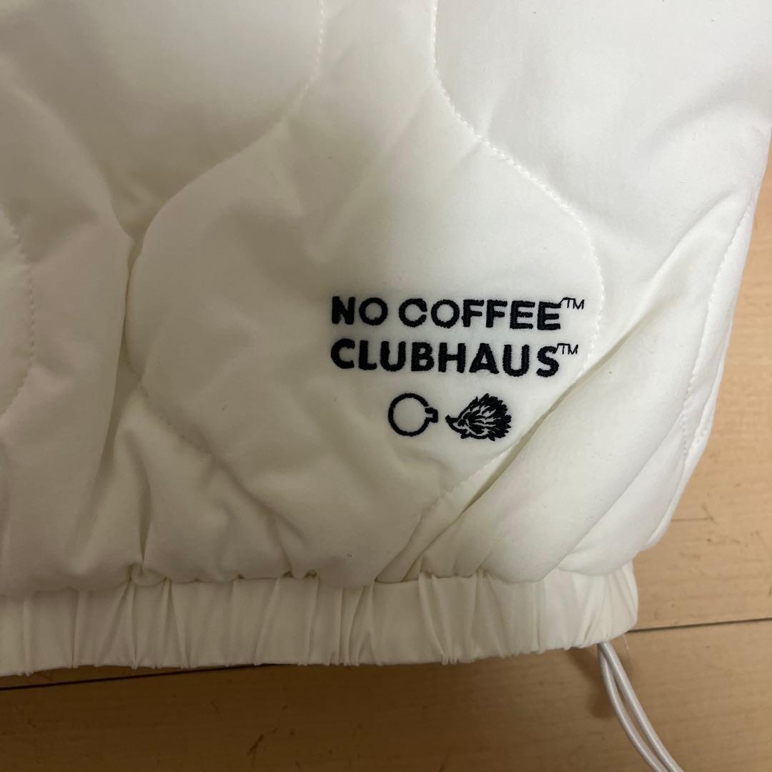 NO COFFEE × CLUBHAUS キルティングジャケット XL