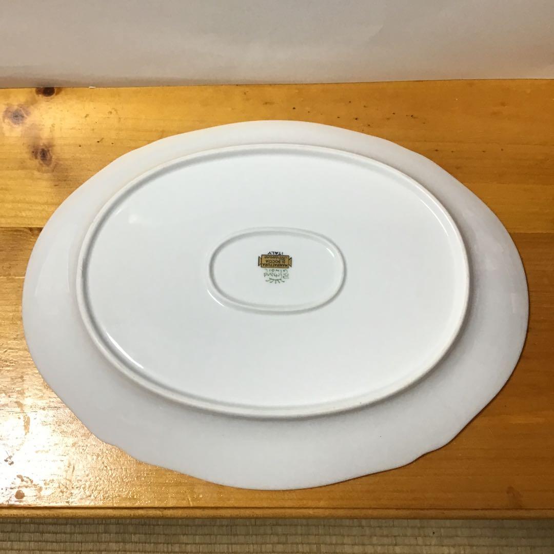 リチャードジノリ　オーバル大皿　ベッキオフルーツ