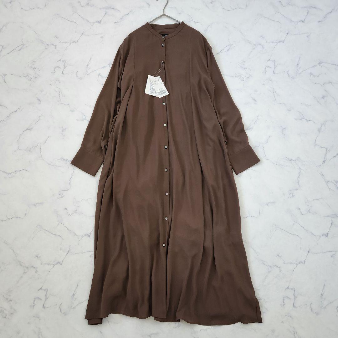 新品✨ジャーナルスタンダード バックプリーツワンピース ロング シャツ 長袖