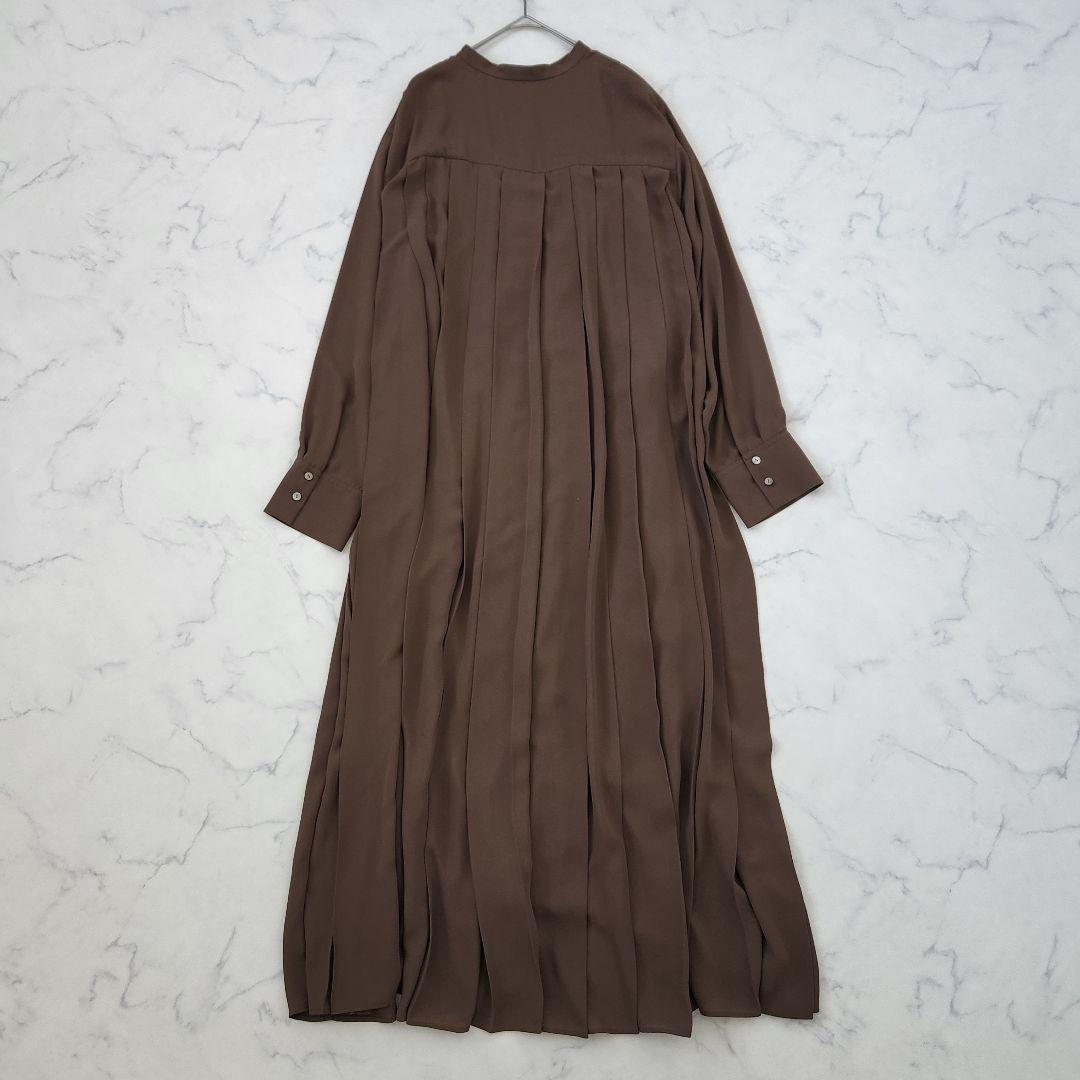 新品✨ジャーナルスタンダード バックプリーツワンピース ロング シャツ 長袖