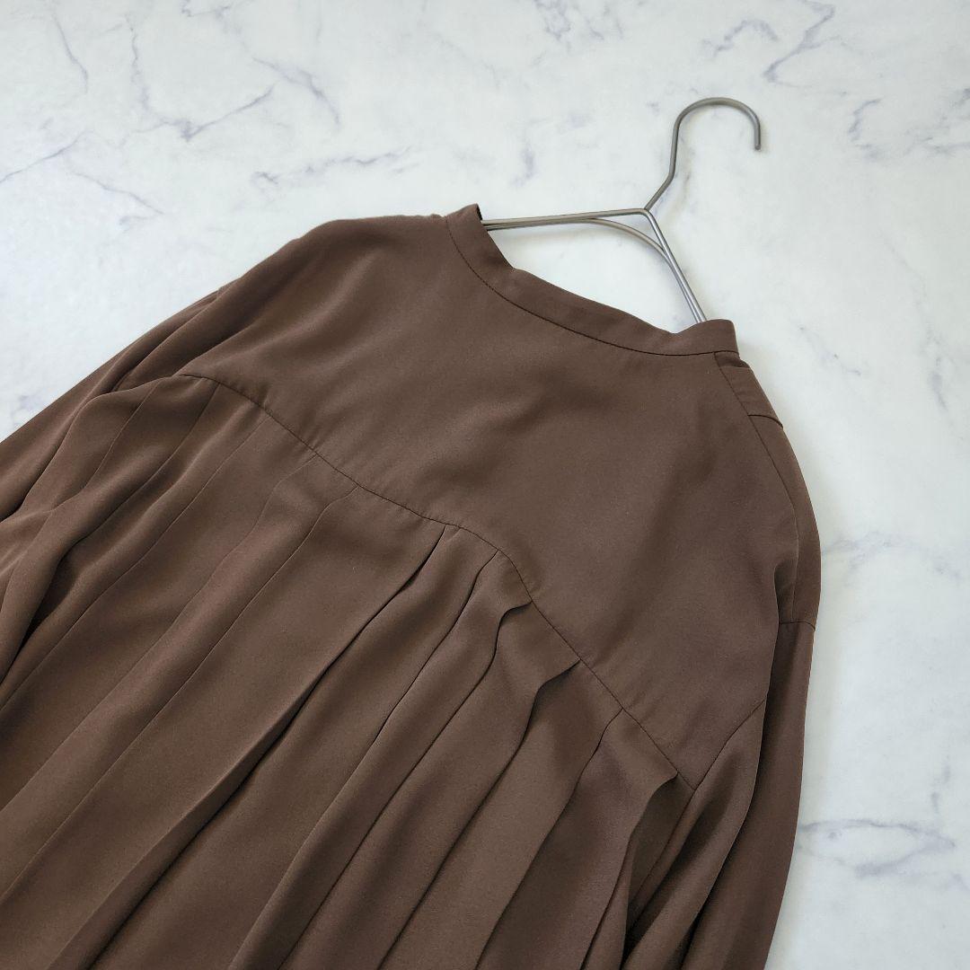 新品✨ジャーナルスタンダード バックプリーツワンピース ロング シャツ 長袖