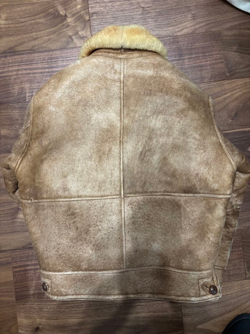 Vintage シープスキンジャケット ムートン B-3