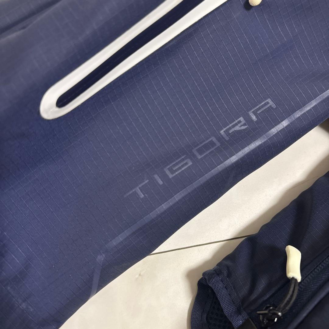 TIGORA サブバック ネイビー セルフスタンドキャディバッグBRIEFING