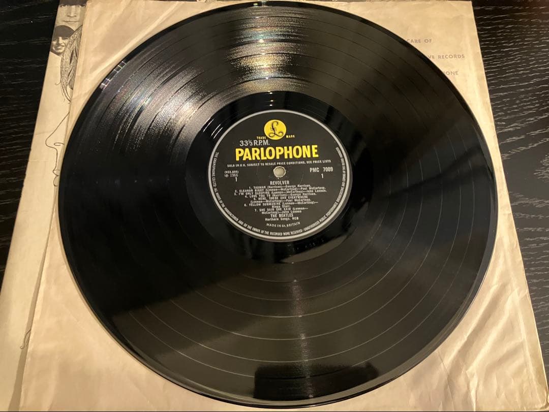 【美品】BEATLES REVOLVER レコード MONO ビートルズ　初期盤