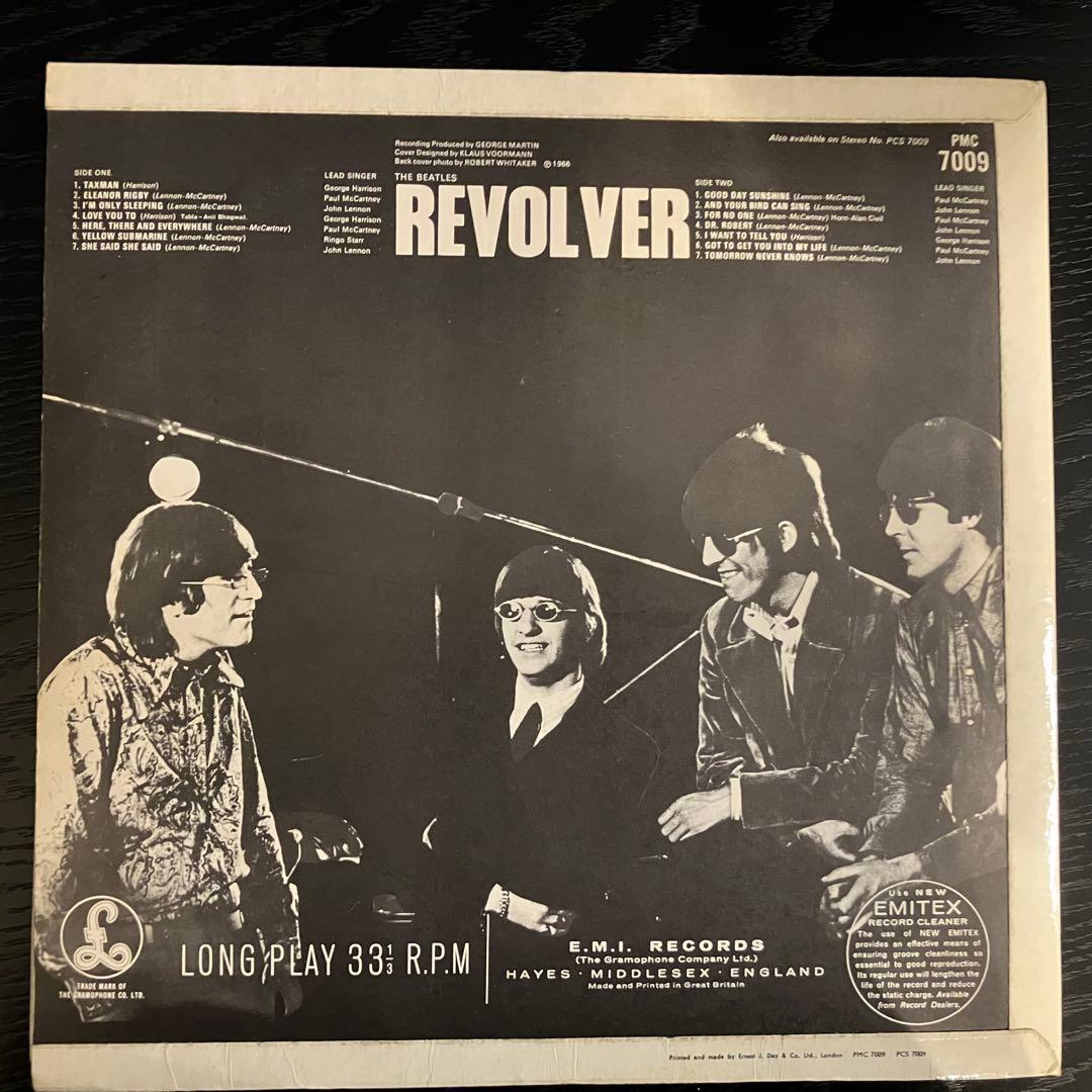 【美品】BEATLES REVOLVER レコード MONO ビートルズ　初期盤