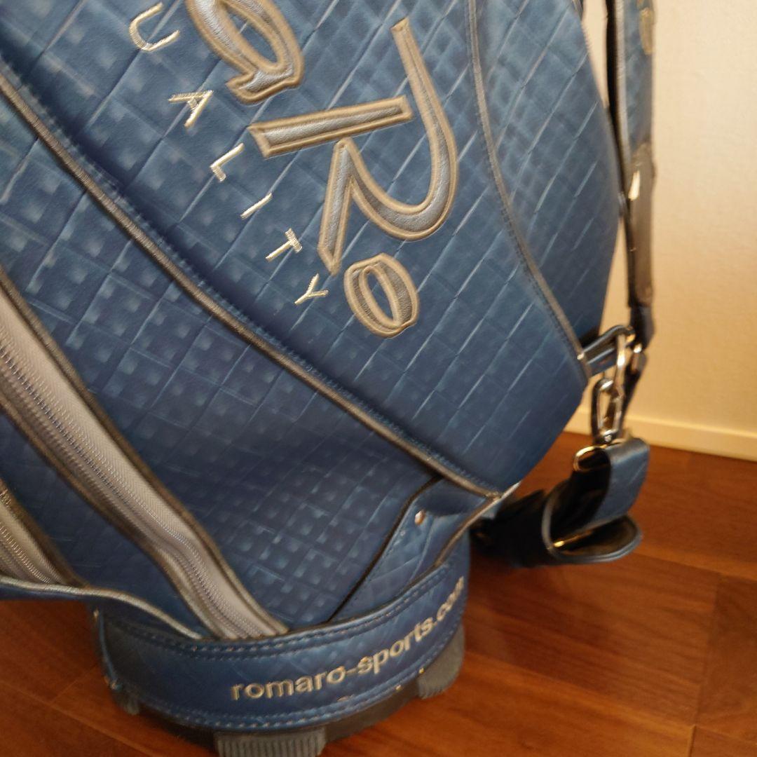 RomaRo ゴルフキャディーバッグ ネイビー　中古