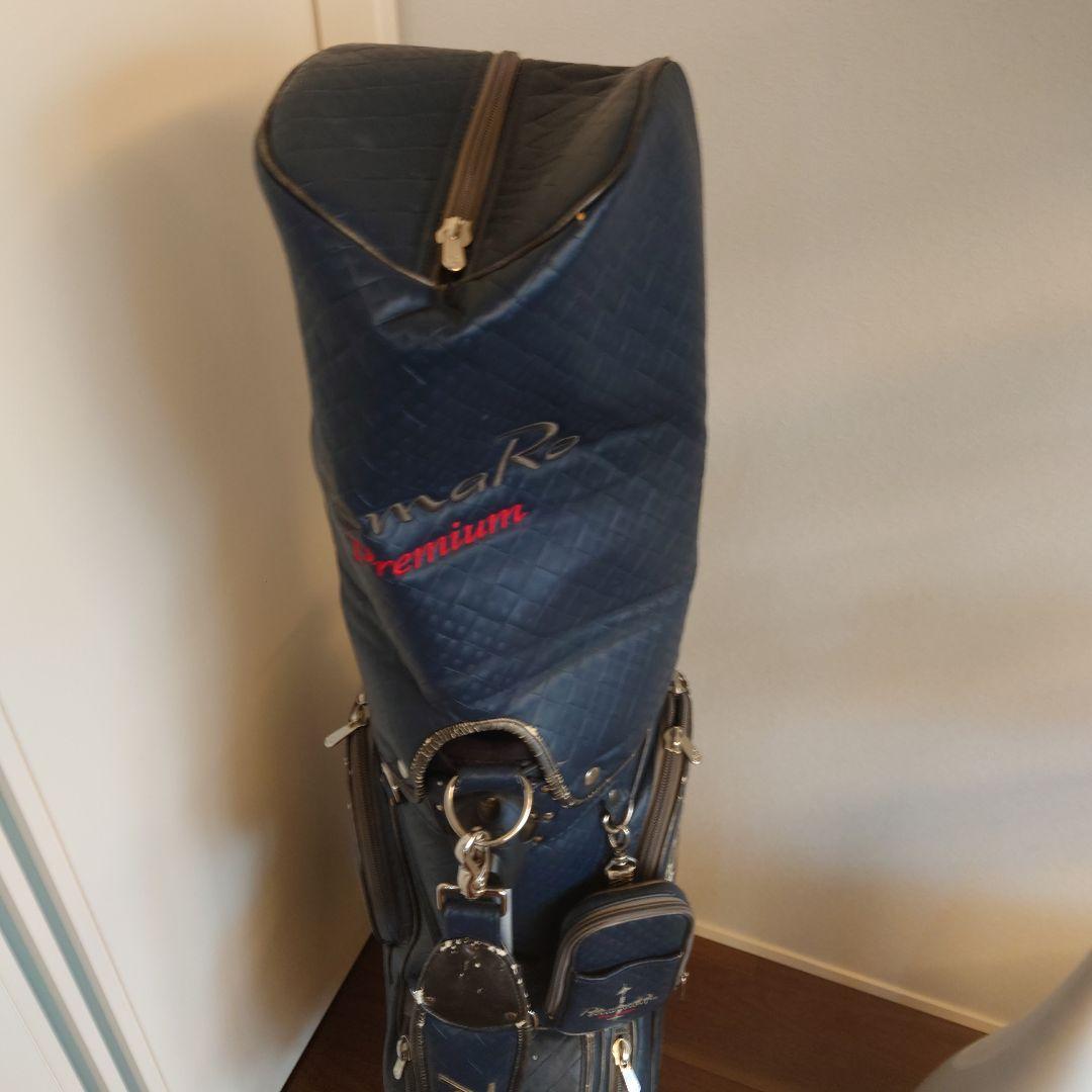 RomaRo ゴルフキャディーバッグ ネイビー　中古