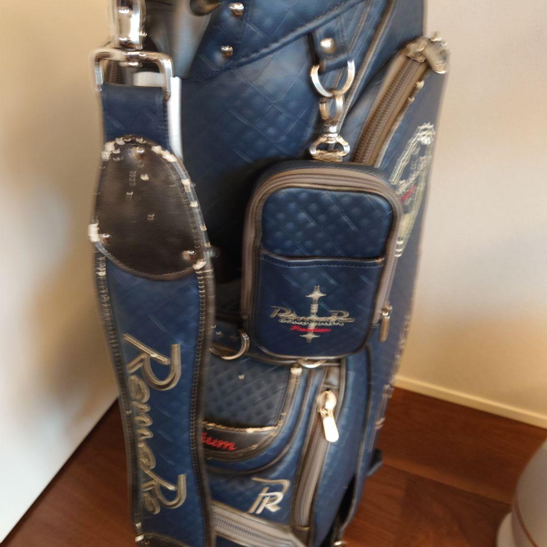 RomaRo ゴルフキャディーバッグ ネイビー　中古
