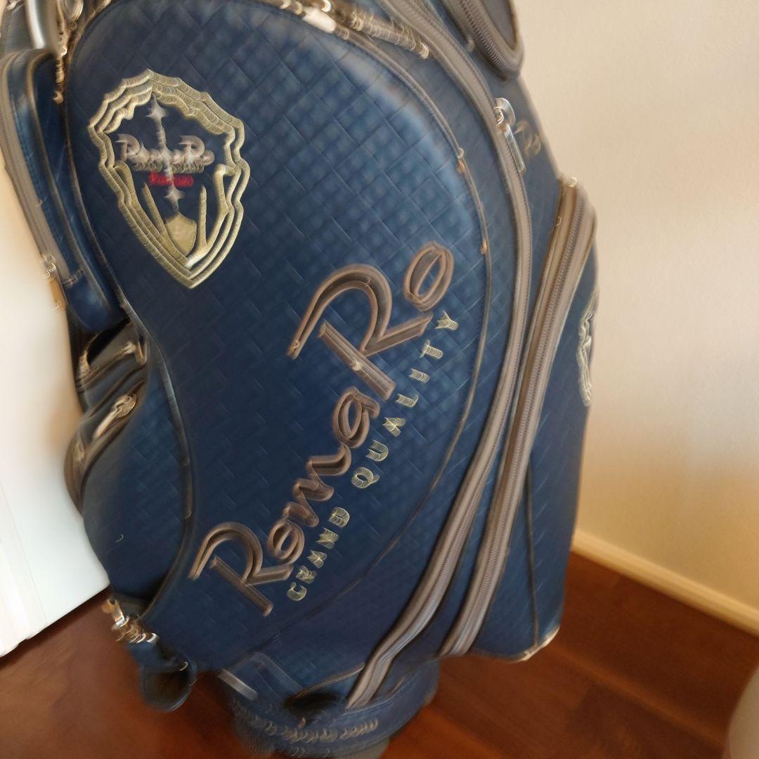 RomaRo ゴルフキャディーバッグ ネイビー　中古