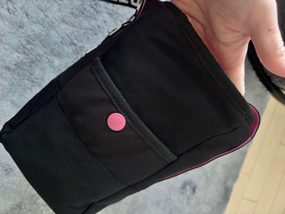 PEARLY GATES ゴルフバッグ ブラック/ピンク