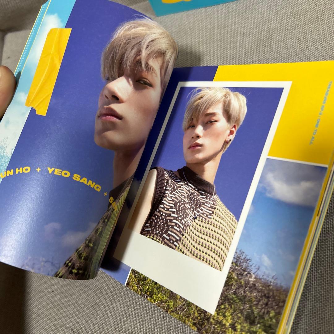 ATEEZ TREASURE EP.3 One To All サン トレカ