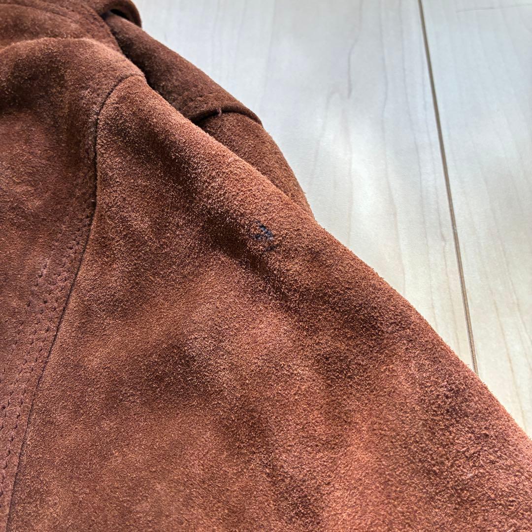 【POLO RALPH LAUREN】80s スウェード トラッカージャケット