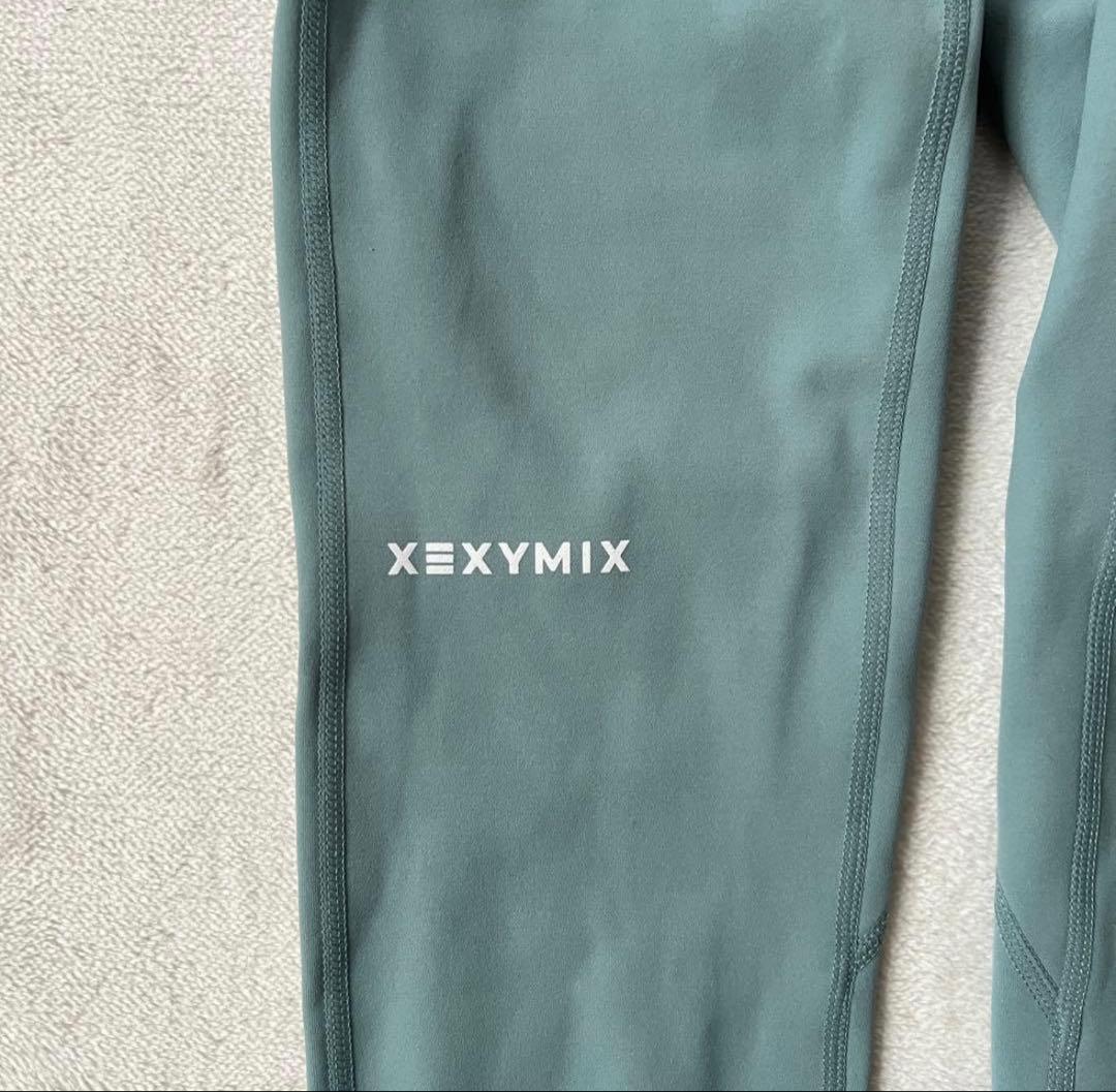 XBYMIX グリーン ヨガウェア セットＳサイズ