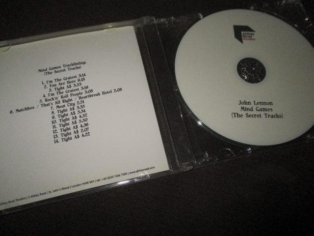 john lennon mind games (secret tracks）