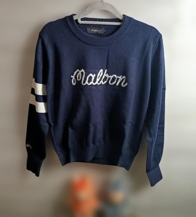 Malbon Golf セーター 韓国限定 修身フィット 保暖ニット 即購入可