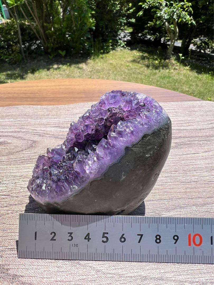 A588 高品質アメジストドーム パワーストーン 紫水晶 天然石 置き物