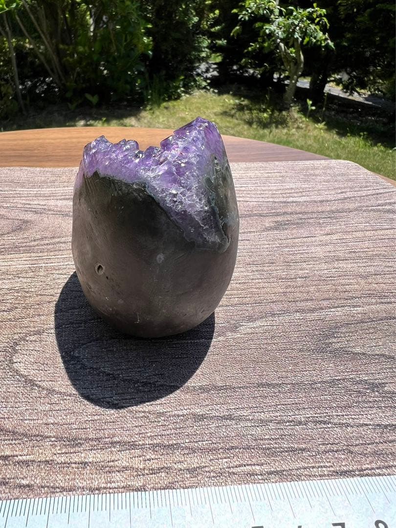 A588 高品質アメジストドーム パワーストーン 紫水晶 天然石 置き物