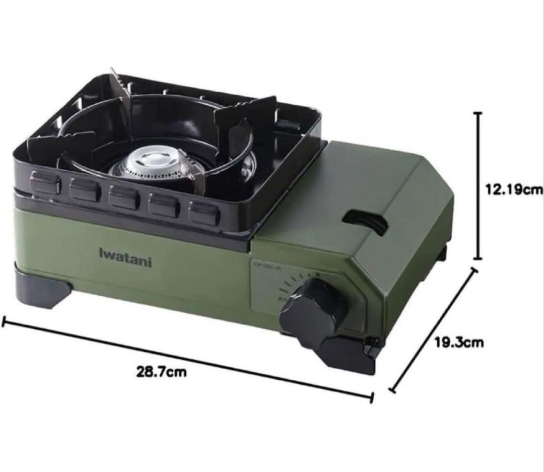 IwatanI タフまる Jr. アウトドアカセットコンロ