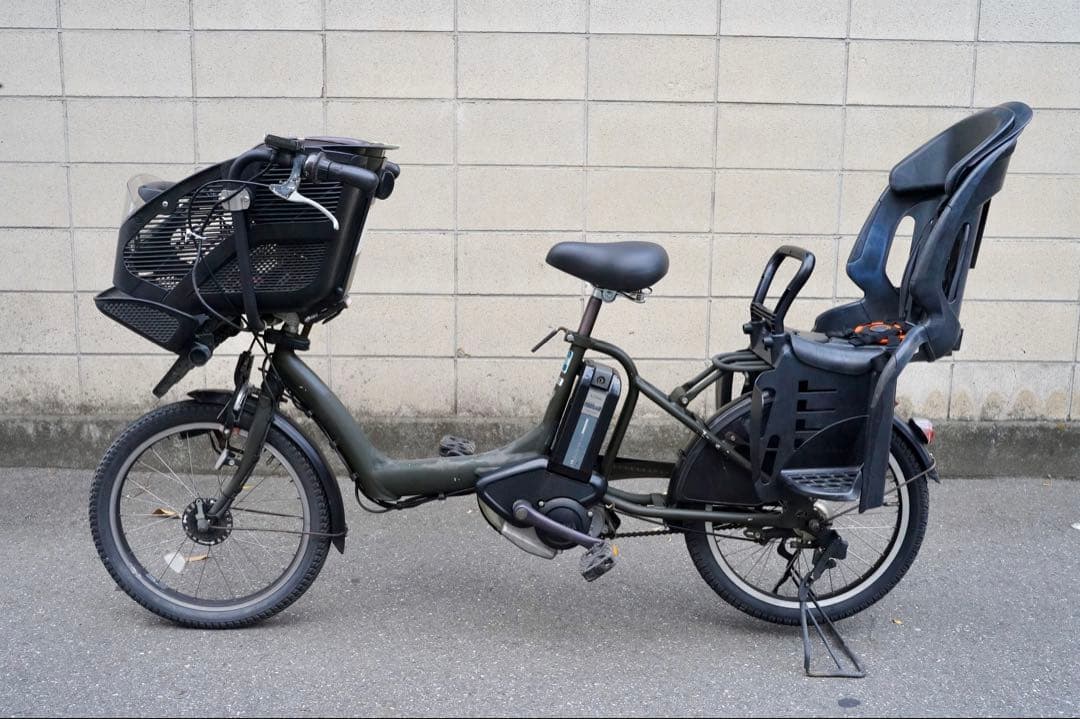 電動自転車 ヤマハ 20インチ 子供乗せ アシスト 中古 062302