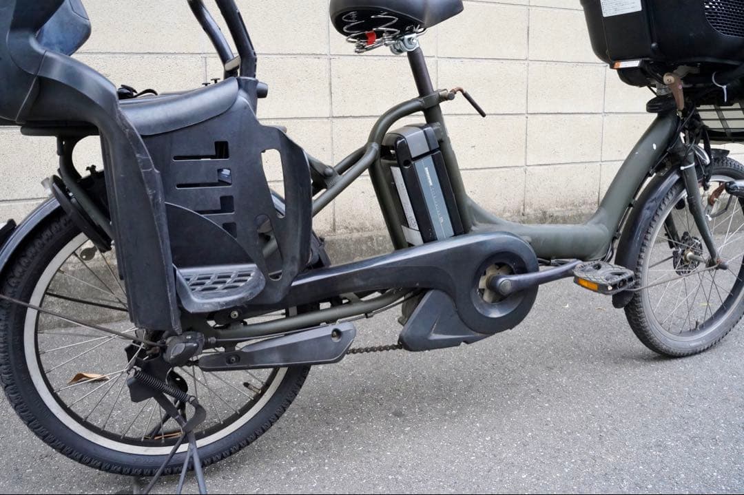 電動自転車 ヤマハ 20インチ 子供乗せ アシスト 中古 062302