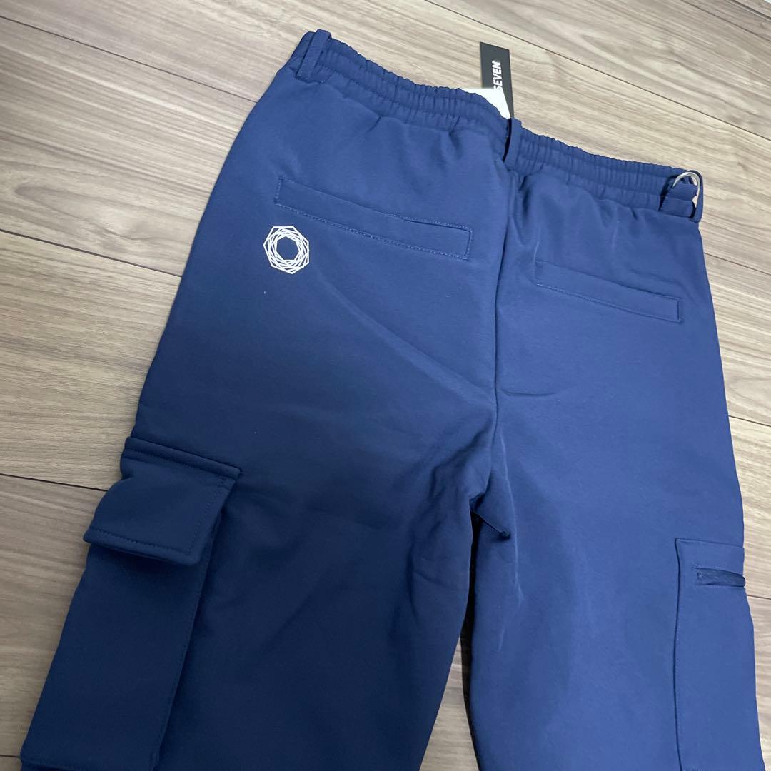 新品 GIORNO SEVEN 上下 M ネイビー 2WAY ジャケット 袖脱着