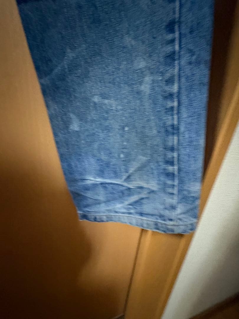 バックラッシュ　イサムカタヤマ　デニム　ダメージジーンズストレートデニム M