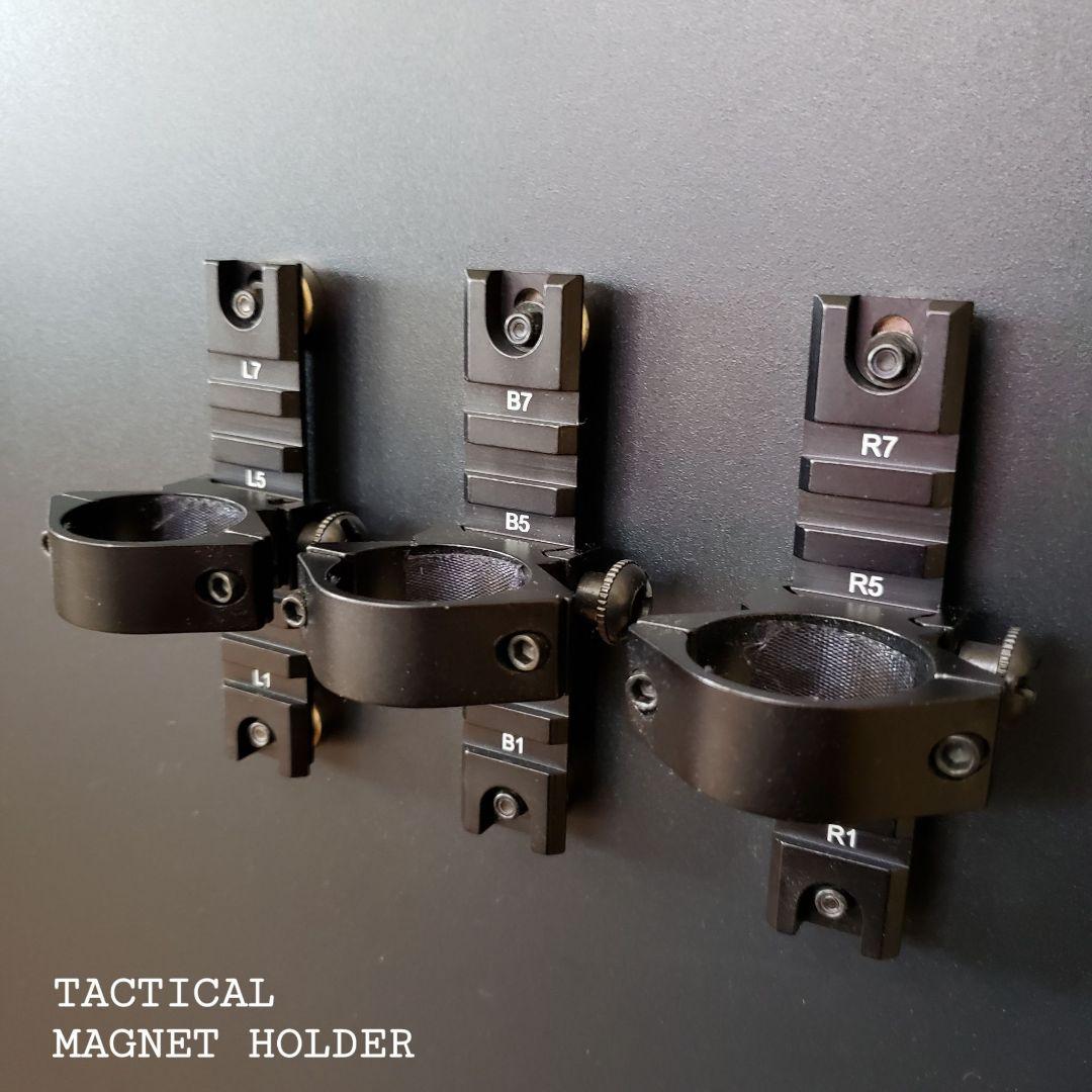 2個タクティカルマグネットホルダー　ユニフレームスティックターボ2Ⅱ