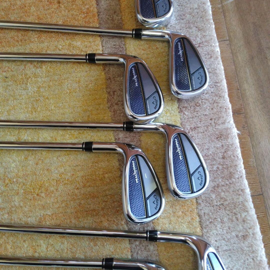 レフティ美品　限定1セット　キャロウェイPARADYM アイアン9本　2023年