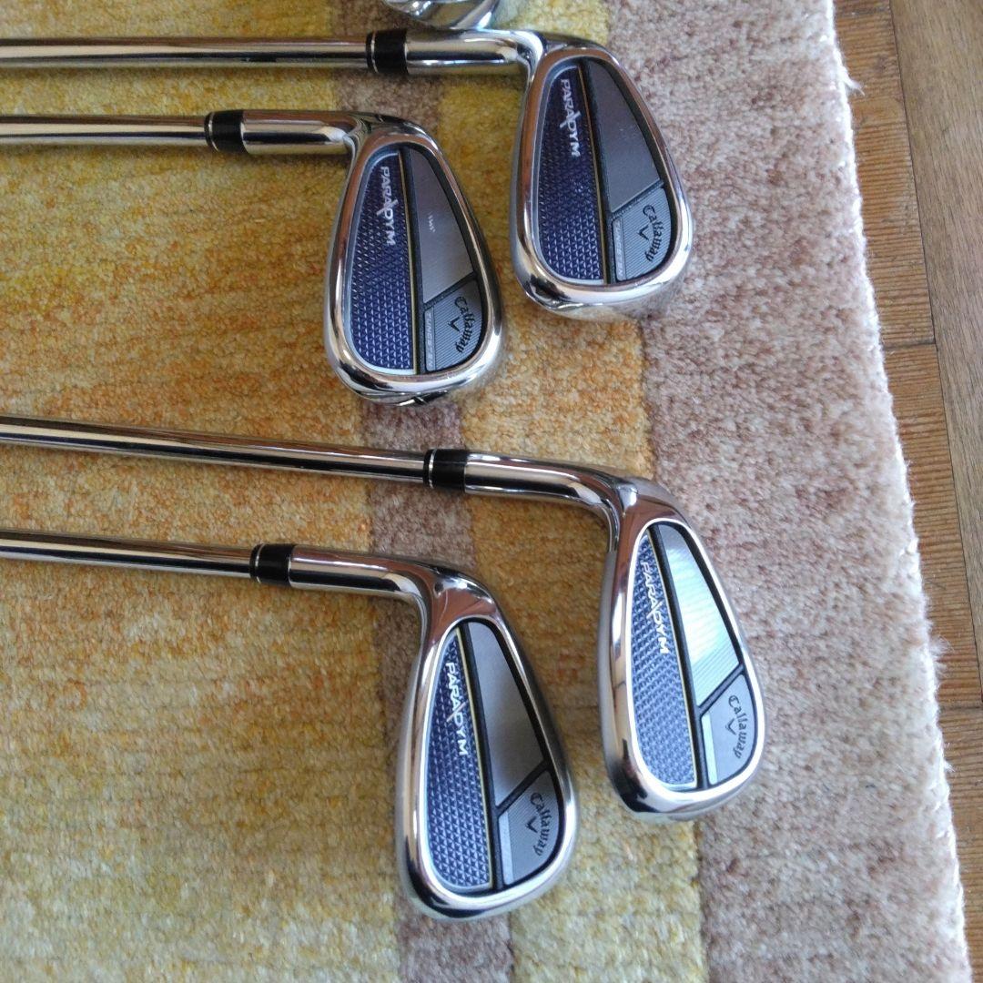 レフティ美品　限定1セット　キャロウェイPARADYM アイアン9本　2023年