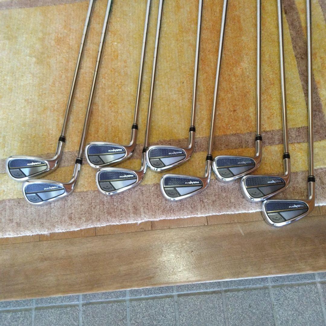 レフティ美品　限定1セット　キャロウェイPARADYM アイアン9本　2023年