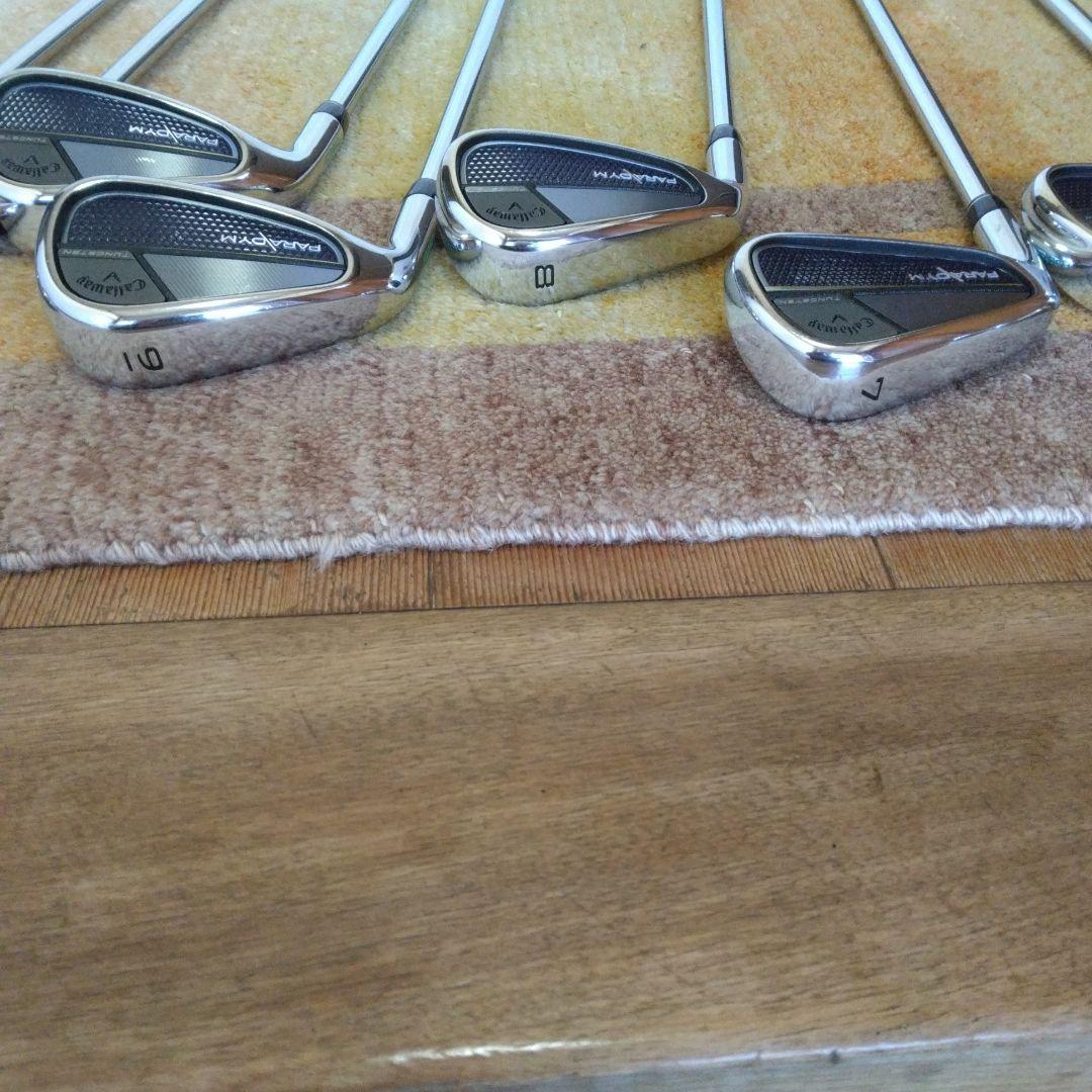 レフティ美品　限定1セット　キャロウェイPARADYM アイアン9本　2023年