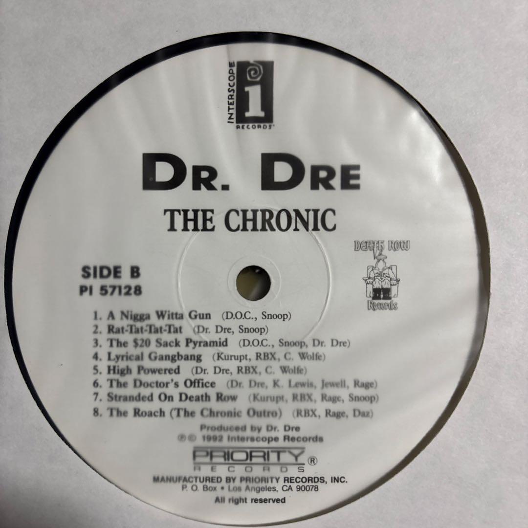 Dr. Dre The Chronic レコード　ＵＳオリジナル盤