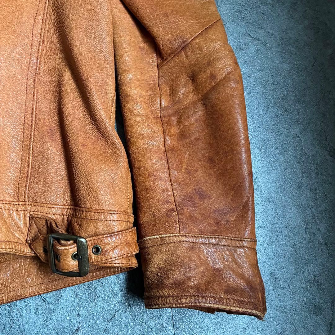 00s JACKROSE シングルライダースジャケット 山羊革 お兄系 y2k