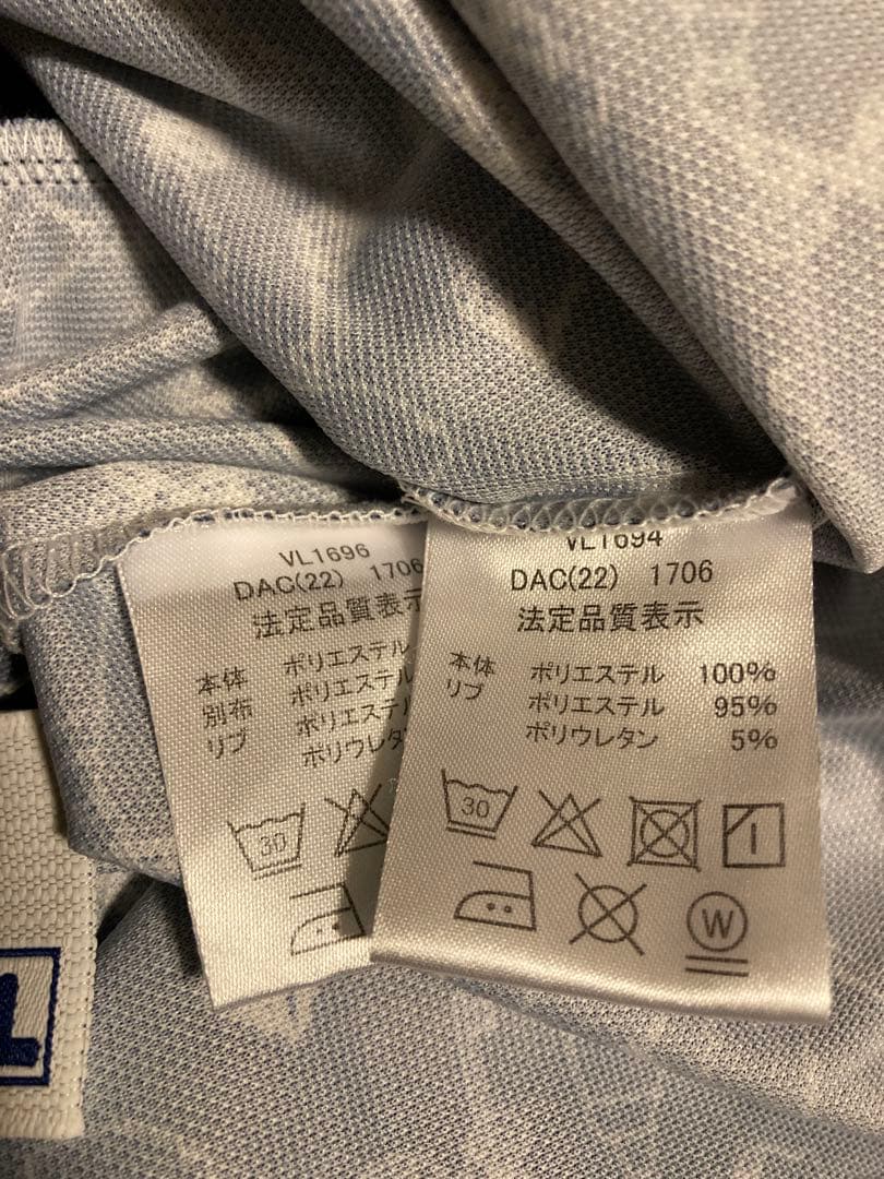 フィラ ウエアセットアップ&バイザー(シャツMスコート L)ネイビー