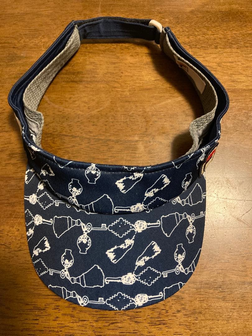 フィラ ウエアセットアップ&バイザー(シャツMスコート L)ネイビー