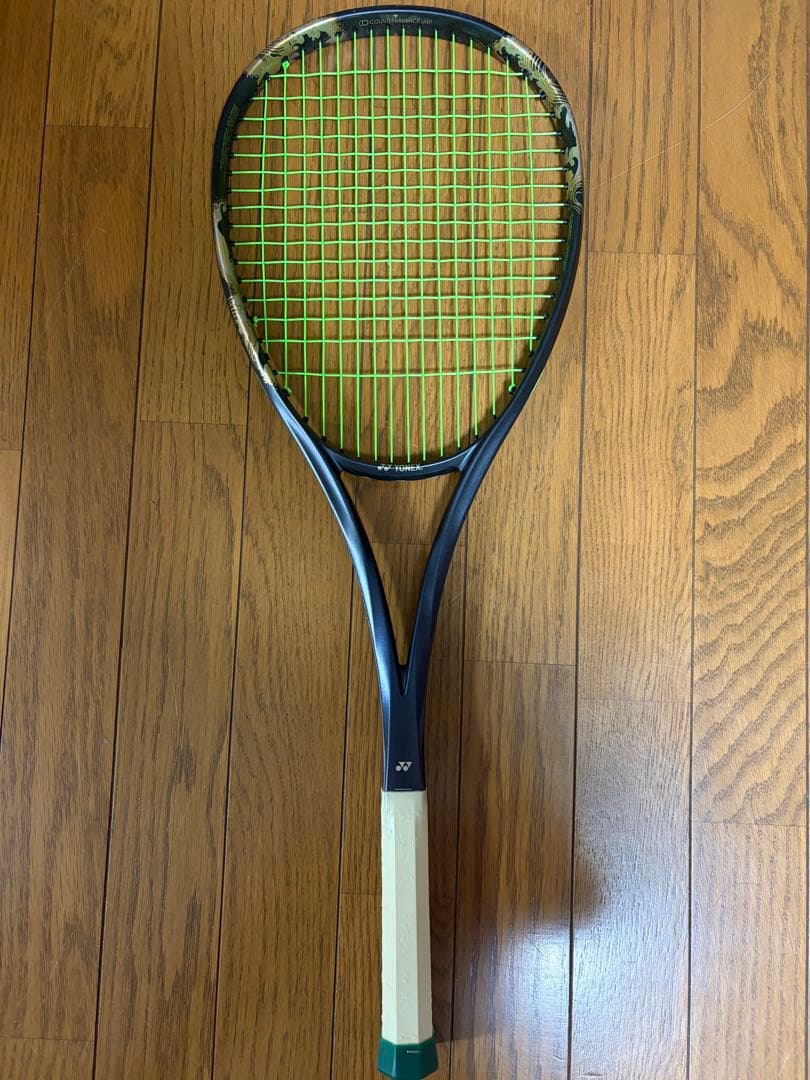 YONEX ジオブレイク80s UL1 軟式テニスラケット 黒/緑